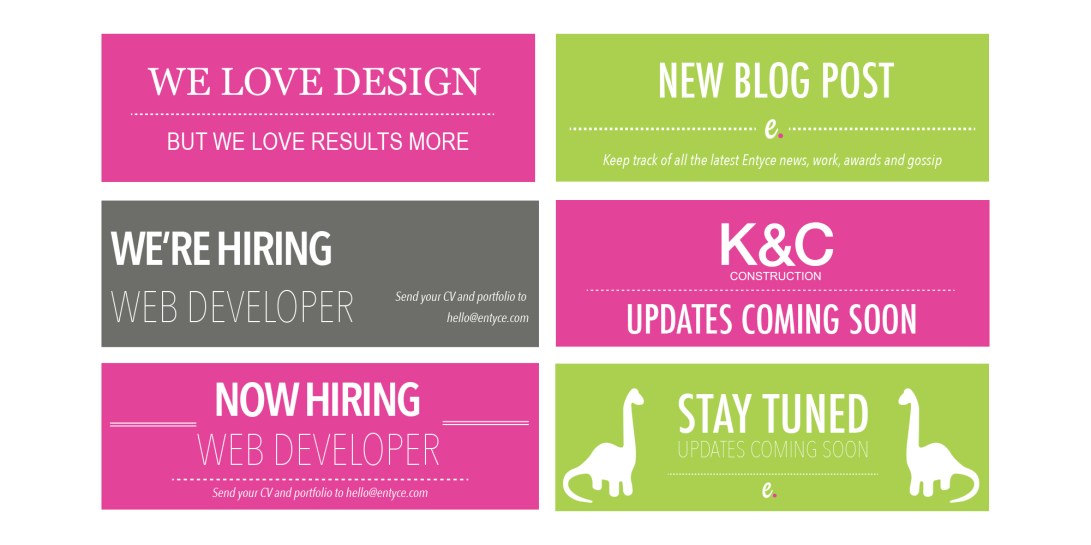 entyce social banners